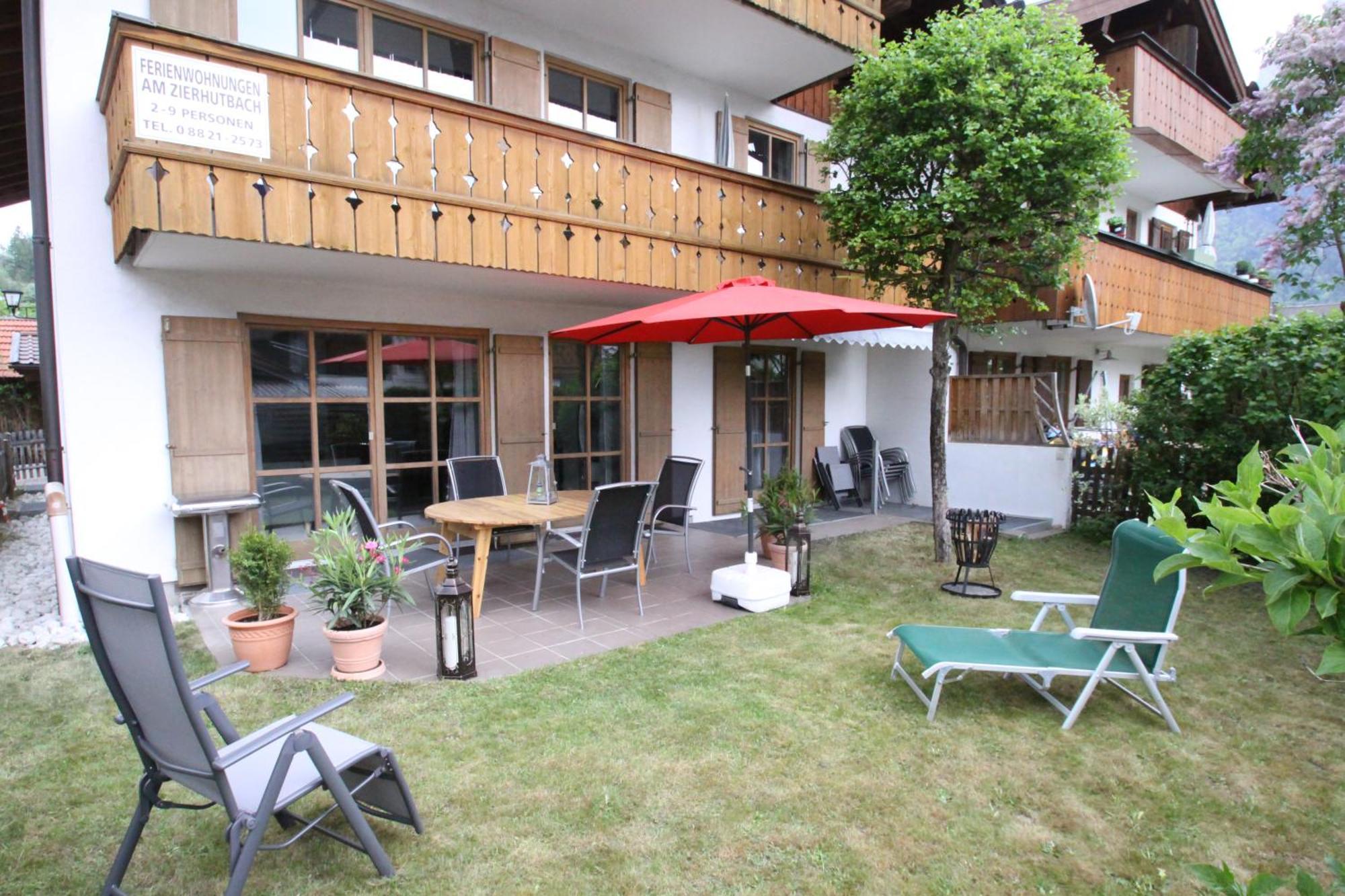 Ferienwohnung Am Zierhutbach Kranzberg Mittenwald Kültér fotó