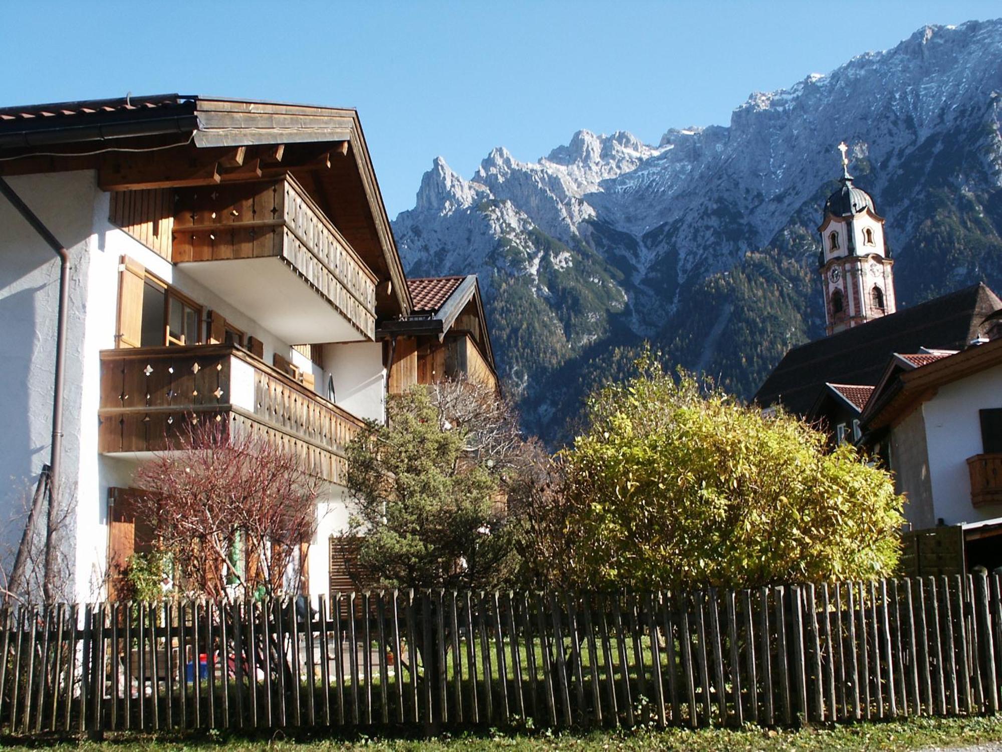Ferienwohnung Am Zierhutbach Kranzberg Mittenwald Kültér fotó